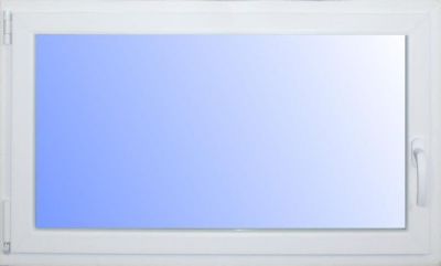 WÃ€rmeschutzfenster Kunststoff weiÃ/weiÃ 100 x 60 cm DIN links