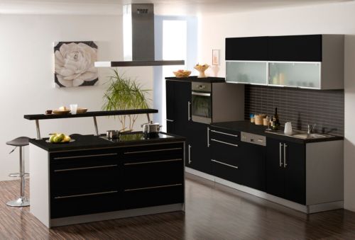 K&uuml;chenzeile Cucina Island Norn