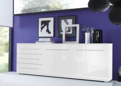 Produkt Sideboard Peddy 872, Hochglanz weiß
