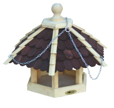 Vogelhaus Winterfutterhaus rund inkl. AufhÃ€ngung