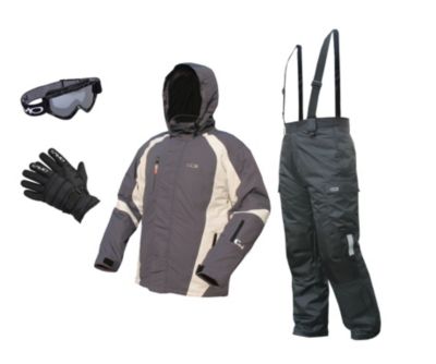 KAMO Ski-Funktionskleidung Herren, 4-tlg. grau XL