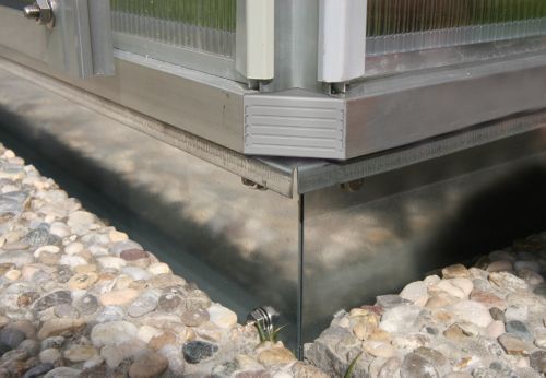 Fundament f&uuml;r Profi IV Gew&auml;chshaus
