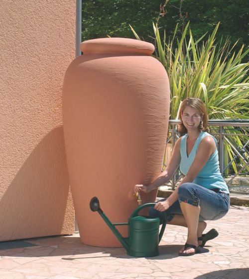 Garantia Regen-Amphoren terracotta 300 L