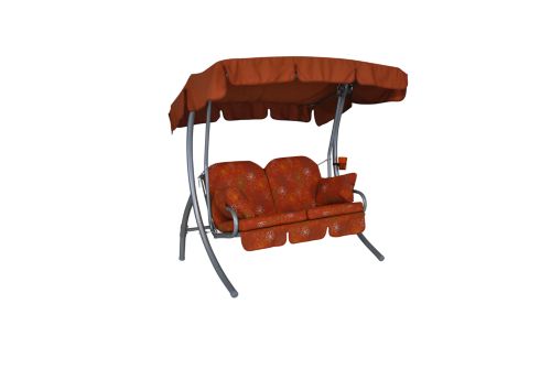 Comfort-Balkon-2er-Hollywoodschaukel Genf - Komplett-Set, 6...