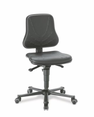 Bimos Arbeitsdrehstuhl Solitec Kunstleder mit Rollen