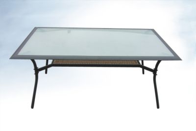 Gartentisch Roma Alu/Glas