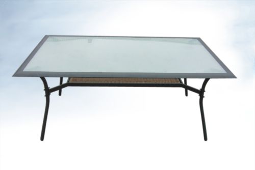 Gartentisch Roma Alu/Glas