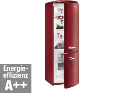Gorenje RK 60359 OR KÃŒhl- und GefriergerÃ€t, vulcano red