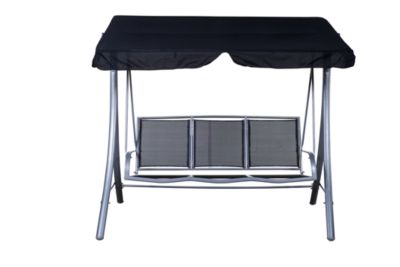 Hollywoodschaukel Swingbench Black Preisvergleich