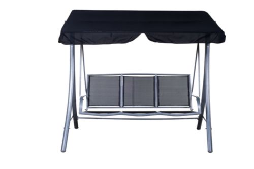 Hollywoodschaukel Swingbench Black