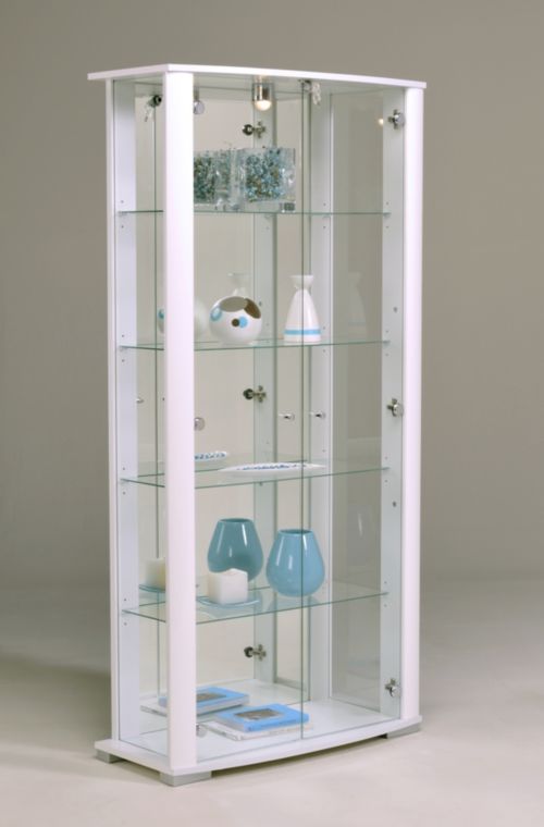 Vitrine Ella 1, weiss