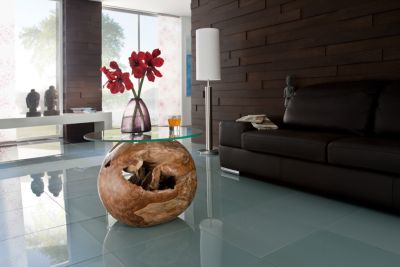 Beistelltisch Teakholz 50 cm Preisvergleich