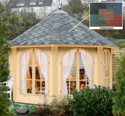 Wolff Finnhaus Pavillon Lugano 4.0 - Dachschindel...