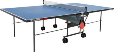 STIGA Outdoor Roller Tischtennis-Tisch inkl. SchlÃ€ger-Set & AbdeckhÃŒlle