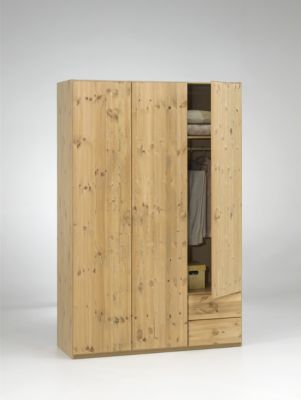 Kleiderschrank Country 75041 - Kiefer Nachb. gelaugt geÃ¶lt