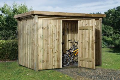 Weka Flachdach Lagerhaus \"VARIUS\" 20 mm - mit Doppelt&uuml;r Preisvergleich
