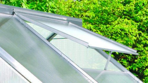 Pergart Alu-Dachfenster f&uuml;r Calypso, ohne Glas, Alu-eloxiert