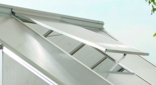 Pergart Alu-Dachfenster f&uuml;r Triton, ohne Glas, Alu-eloxiert
