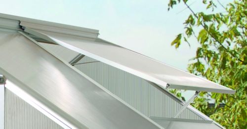 Pergart Alu-Dachfenster f&uuml;r Eos, ohne Glas, Alu-eloxiert