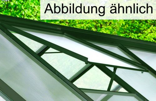 Pergart Alu-Dachfenster f&uuml;r Eos, ohne Glas, gr&uuml;n...