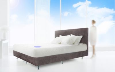 Ocean Duo Wasserbett Boxspring, 160 x 200 cm, grau, F5