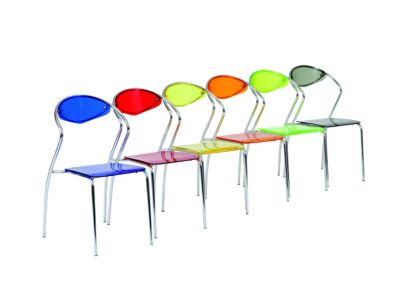 Stapelstuhl Dieter, 4er-Set schwarz