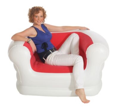 Five Stars Relax Time E-Armchair, rot