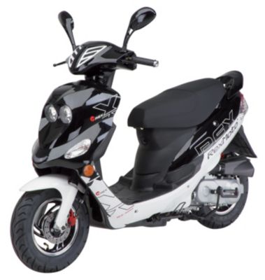 REX RS 500 Mofa-Roller 50 cmÅ, schwarz/weiÃ