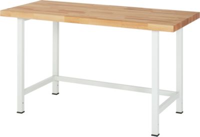 Rau Werkbank Premium Serie 200 - 750 mm Breite mit Buche-Massiv-Arbeitsplatte