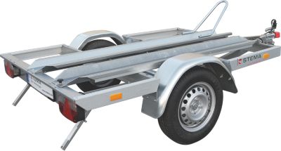 Stema MT 750 BS1 Motorbike Trailer Classic inkl. 2. VorderradhaltebÃŒgel