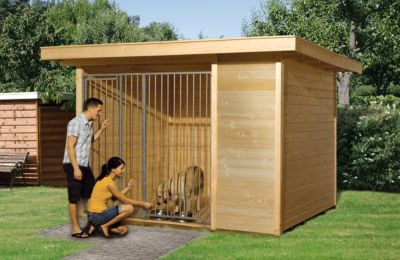 Weka Hundehaus Hundezwinger ohne Boden