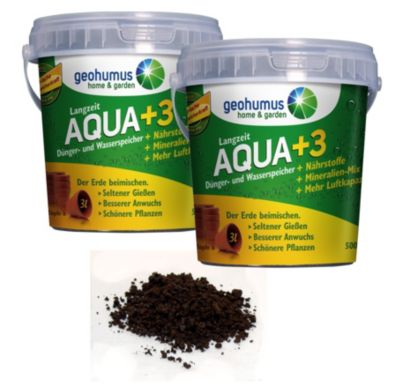 Geohumus Aqua+3 2 Eimer &aacute; 500 g Preisvergleich