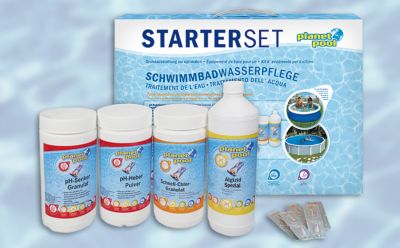 Wasserpflege-Set fÃŒr Weka Swimmingpools - 4 tlg.