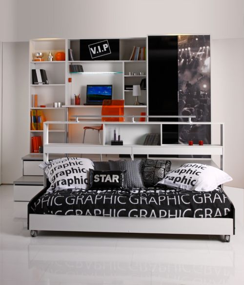 Jugendzimmer V.I.P. 2, mit LED-Glasboden