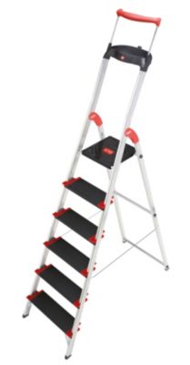 Hailo Alu-Sicherheits-Haushaltsleiter ChampionsLine XXR 225 - 6 Stufen