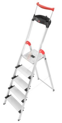 Hailo XXR 5 Stufen Aluminium-Sicherheits-Haushaltsleiter