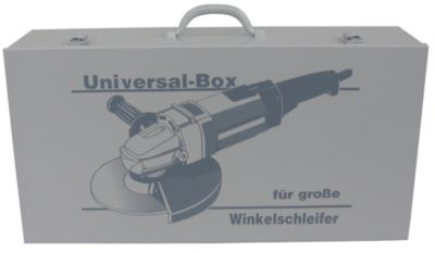 Winkelschleiferkoffer aus Stahlblech fÃŒr den professionellen Einsatz