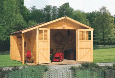 Karibu GerÃ€tehaus Rantum naturbelassen