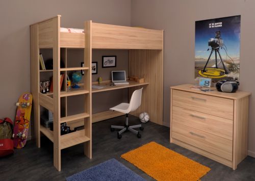 Hochbett Kurt 2, mit Kommode