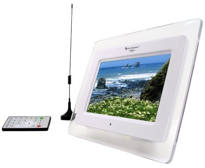 Soundmaster DFF1 - Digitaler Bilderrahmen mit DVB-T EmpfÃ€nger
