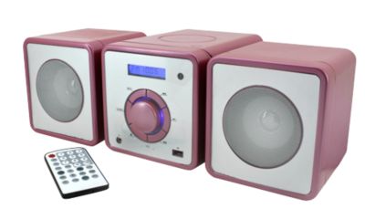 Soundmaster MCD350 pink - Design-Mini-Stereo Anlage Preisvergleich