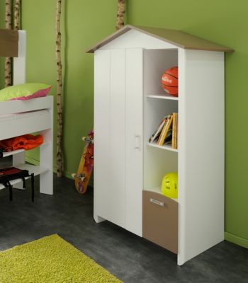 Kleiderschrank Biotiful B-9, schoko