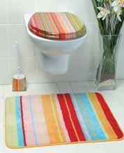 WC-Set 3-teilig Starstripe - 70 x 60 cm WC-Vorleger Preisvergleich