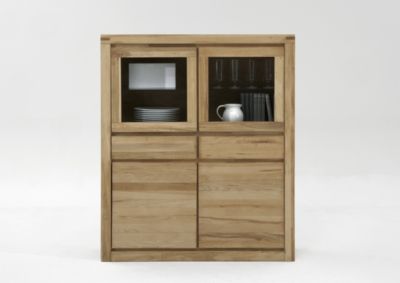 Kernbuche Massivholz Vitrine BrÃŒssel - geÃ¶lt