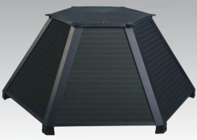 Scansun Black Diamond Solar-Warmluft-Kollektor