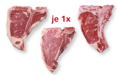 T-Bone Steak Probierpaket ca. 3,3 kg