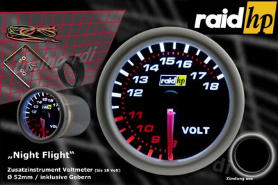 raid hp Voltmeter Night Flight Preisvergleich