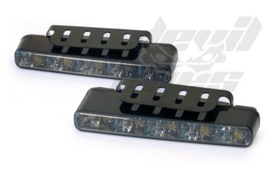 devil eyes LED Tagfahrlicht flach ECE R87 schwarz Preisvergleich