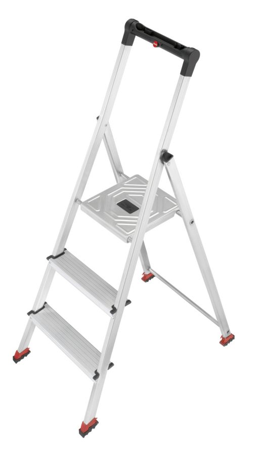 Hailo ParkettLine L65P Haushaltsleiter, 3 Stufen