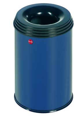 Hailo ProfiLine safe 15, flammenlÃ¶schender Papierkorb, blau